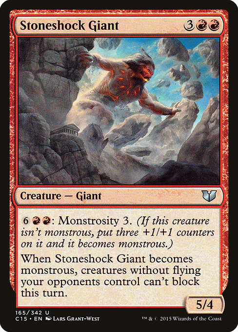 Stoneshock Giant - Commander 2015 Uncommon Card