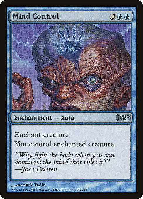 Mind Control - Magic 2010 Uncommon Card