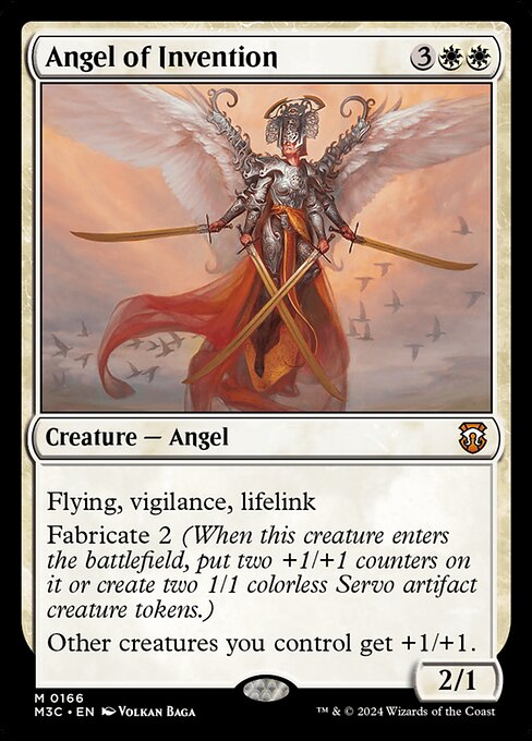 Angel of Invention - Modern Horizons 3 Commander Mythic Card