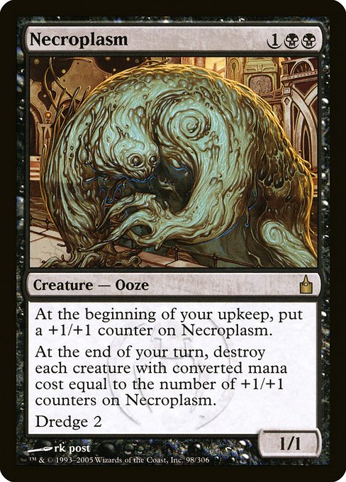 Necroplasm - Ravnica: City of Guilds Rare Card