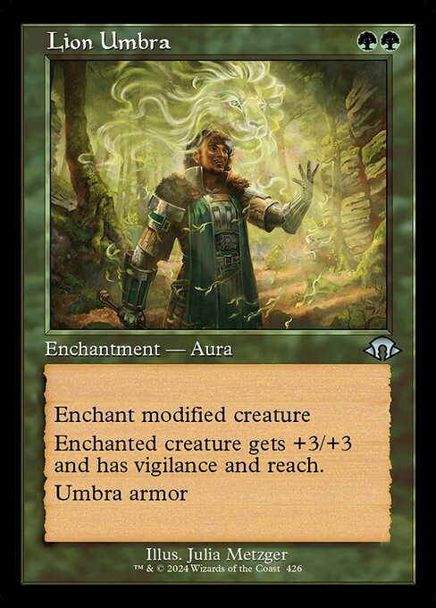 Lion Umbra - Modern Horizons 3 Uncommon Card