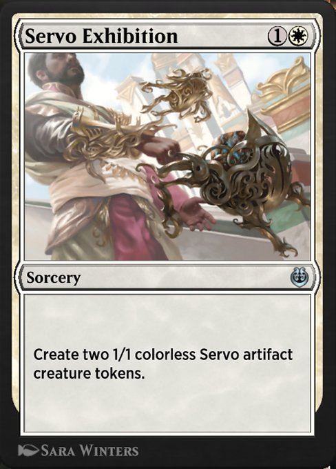 Servo Exhibition - Kaladesh Remastered Uncommon Card