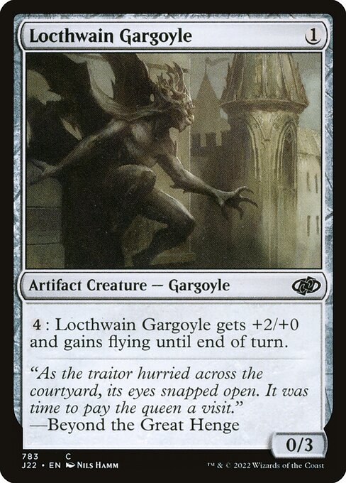 Locthwain Gargoyle - Jumpstart 2022 Common Card