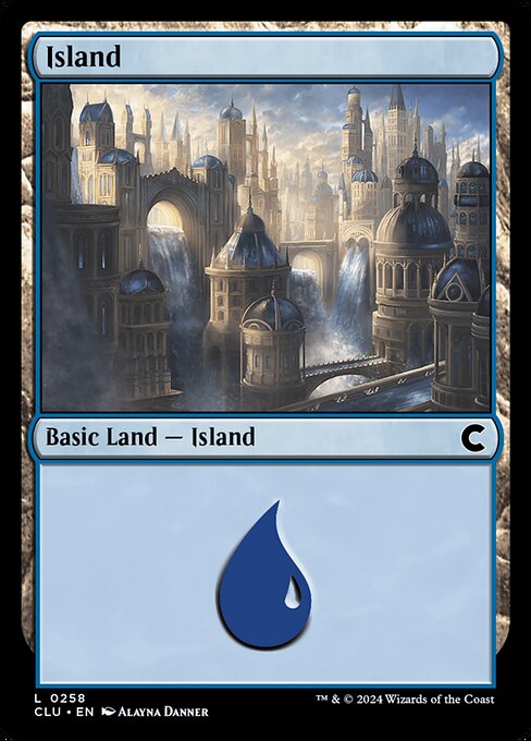 Island - Ravnica: Clue Edition Common Card