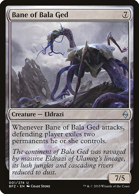 Bane of Bala Ged - Battle for Zendikar Uncommon Card
