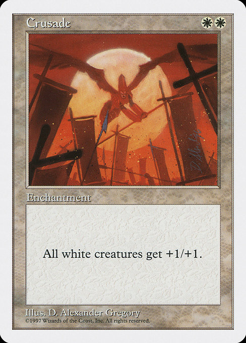 Crusade - Fifth Edition Rare Card