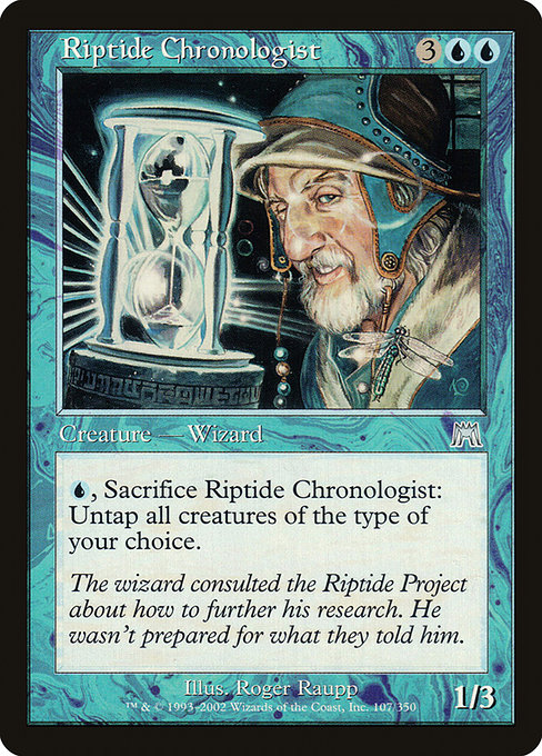 Riptide Chronologist - Onslaught Uncommon Card
