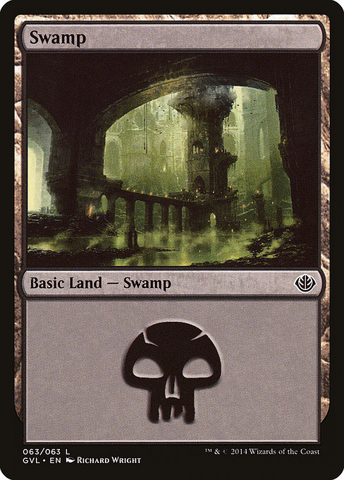 Swamp - Duel Decks Anthology: Garruk vs. Liliana Common Card