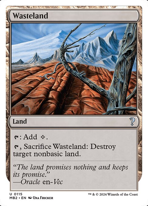 Wasteland - Mystery Booster 2 Uncommon Card