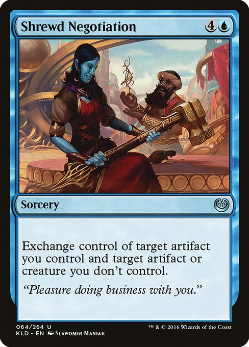 Shrewd Negotiation - Kaladesh Uncommon Card