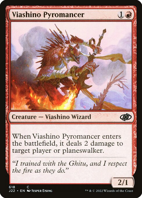 Viashino Pyromancer - Jumpstart 2022 Common Card