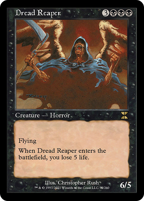 Dread Reaper - Masters Edition IV Rare Card
