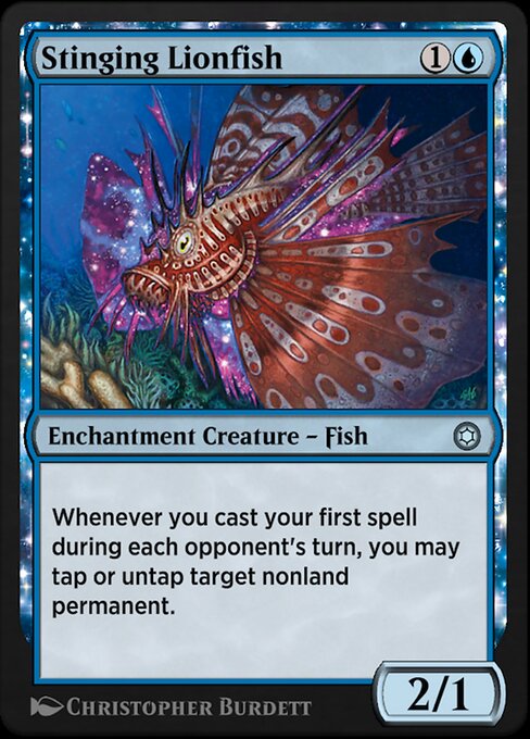 Stinging Lionfish - Alchemy Horizons: Baldur's Gate Uncommon Card