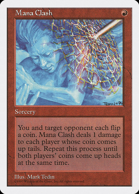 Mana Clash - Fifth Edition Rare Card