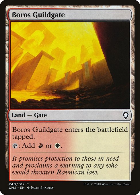 Boros Guildgate - Commander Anthology Volume II Common Card