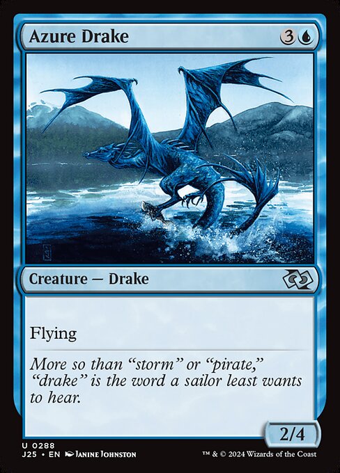 Azure Drake - Foundations Jumpstart Uncommon Card