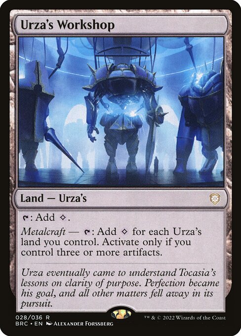 Urza's Workshop - The Brothers' War Commander Rare Card