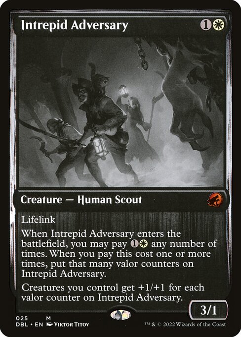 Intrepid Adversary - Innistrad: Double Feature Mythic Card