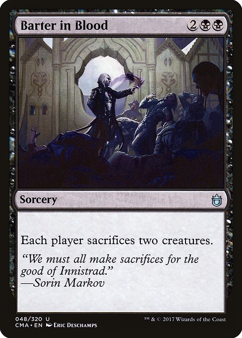 Barter in Blood - Commander Anthology Uncommon Card