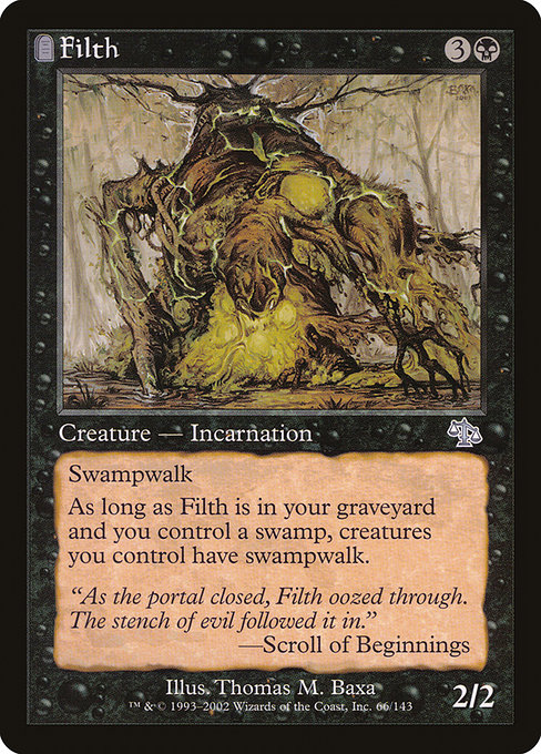 Filth - Judgment Uncommon Card