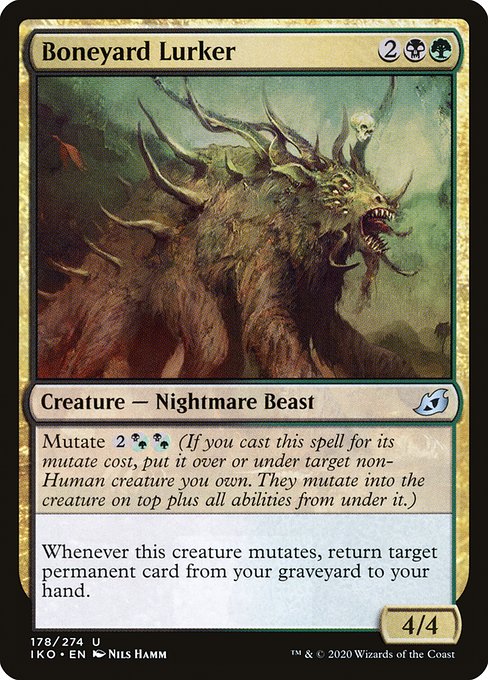 Boneyard Lurker - Ikoria: Lair of Behemoths Uncommon Card
