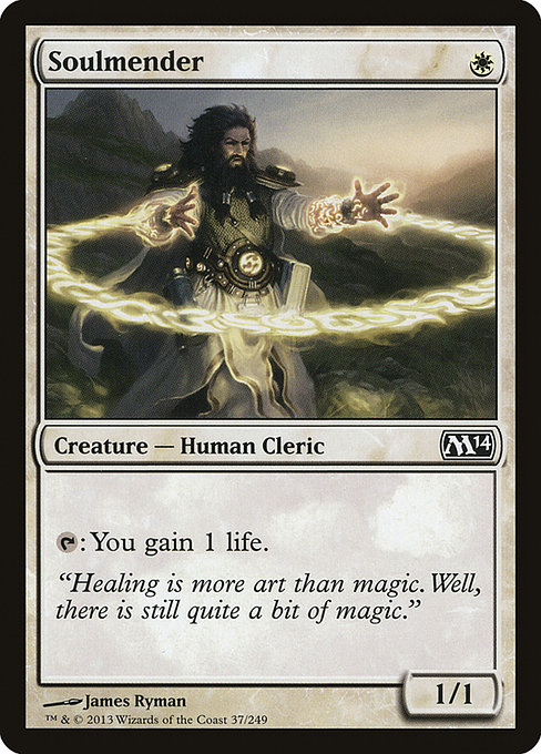 Soulmender - Magic 2014 Common Card