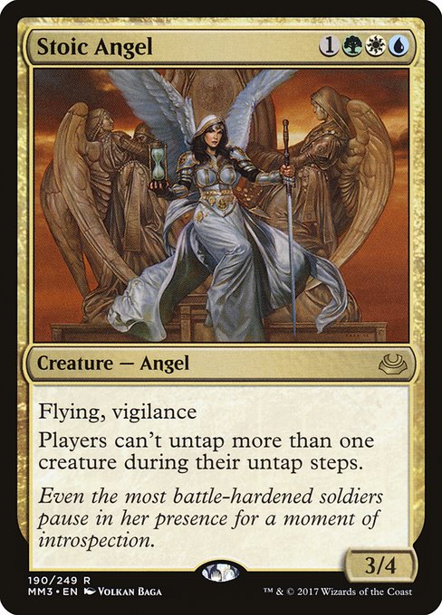 Stoic Angel - Modern Masters 2017 Rare Card
