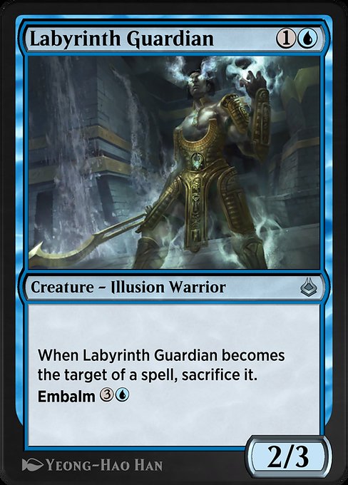 Labyrinth Guardian - Amonkhet Remastered Uncommon Card