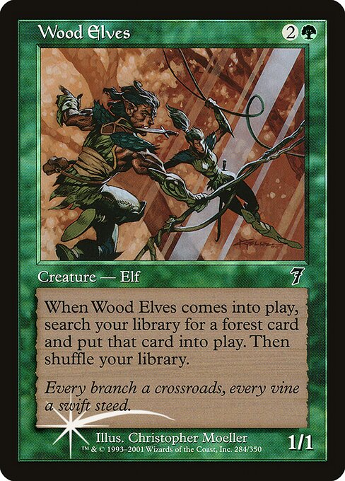 Wood Elves - Seventh Edition Common Card