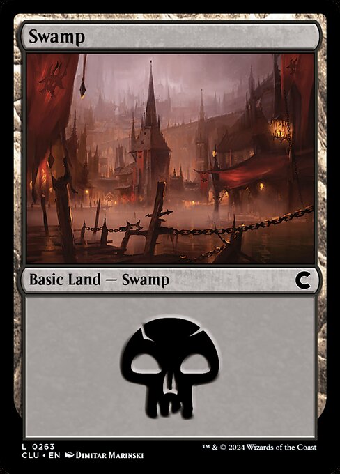 Swamp - Ravnica: Clue Edition Common Card