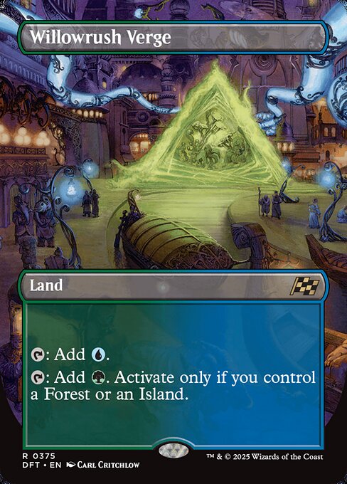 Willowrush Verge - Aetherdrift Rare Card