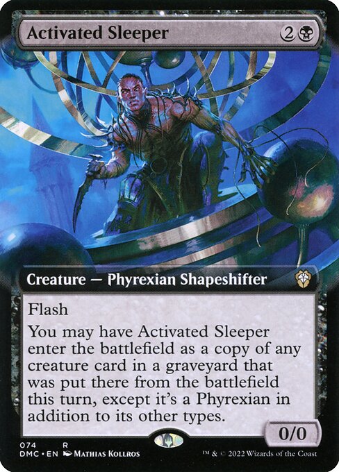 Activated Sleeper - Dominaria United Commander Rare Card