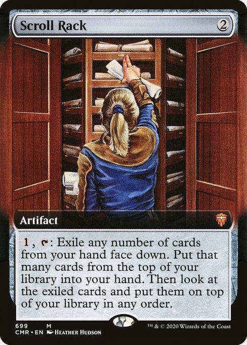 Scroll Rack - Commander Legends Mythic Card