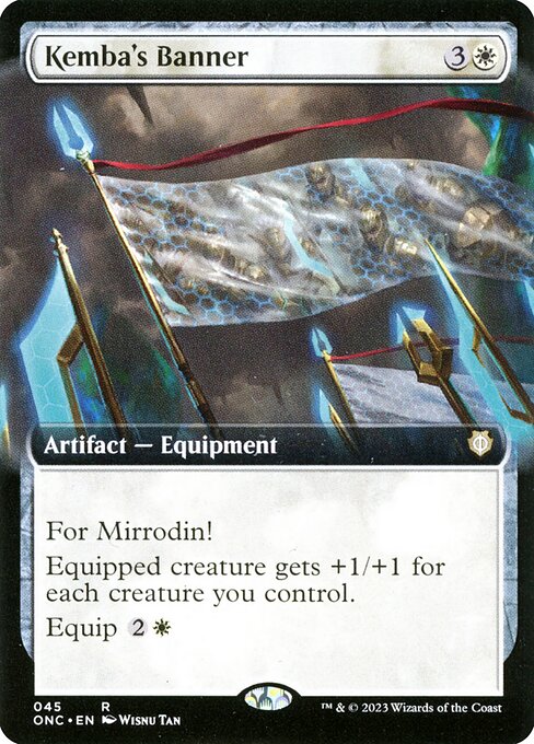 Kemba's Banner - Phyrexia: All Will Be One Commander Rare Card