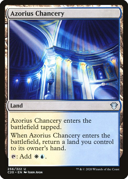 Azorius Chancery - Commander 2020 Uncommon Card