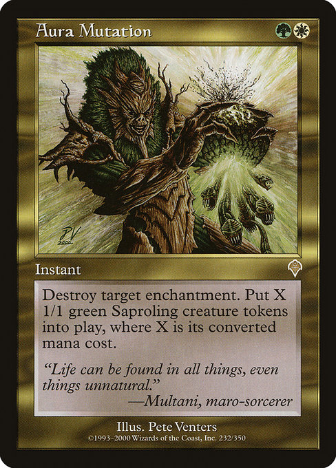 Aura Mutation - Invasion Rare Card