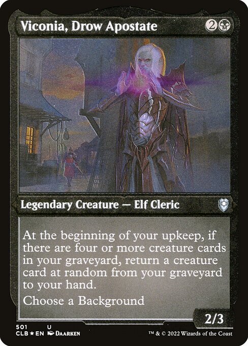 Viconia, Drow Apostate - Commander Legends: Battle for Baldur's Gate Uncommon Card