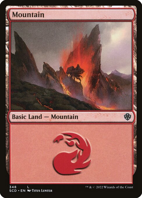 Mountain - Starter Commander Decks Common Card