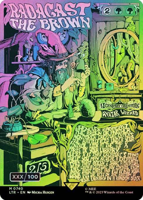 Radagast the Brown - The Lord of the Rings: Tales of Middle-earth Mythic Card