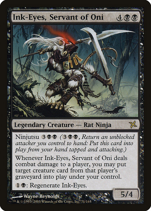 Ink-Eyes, Servant of Oni - Betrayers of Kamigawa Rare Card