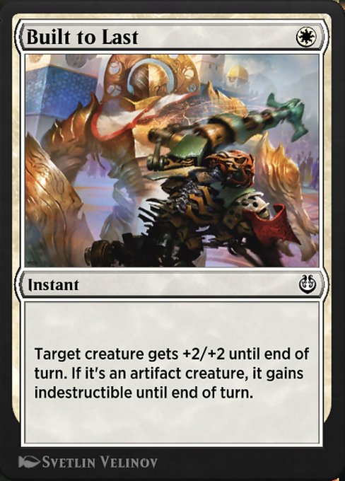 Built to Last - Kaladesh Remastered Common Card