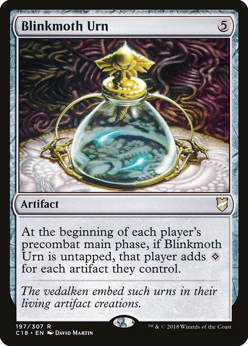 Blinkmoth Urn - Commander 2018 Rare Card