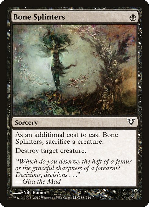 Bone Splinters - Avacyn Restored Common Card