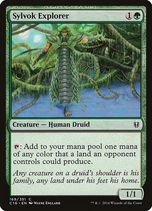 Sylvok Explorer - Commander 2016 Common Card