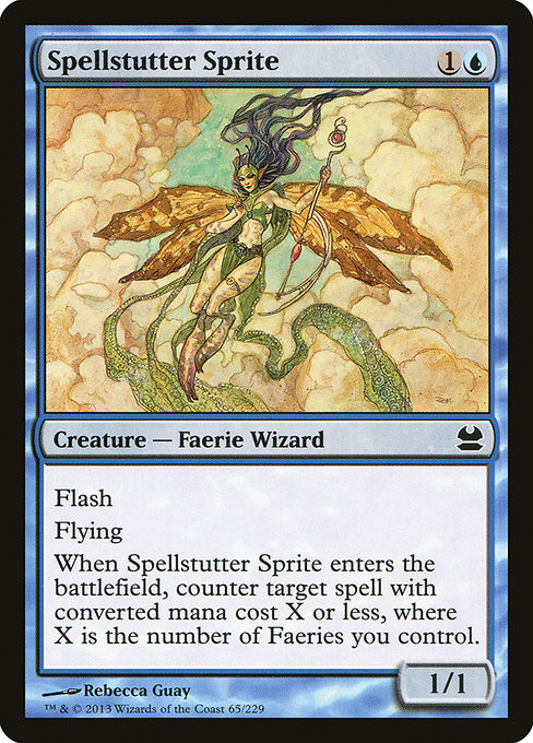Spellstutter Sprite - Modern Masters Common Card