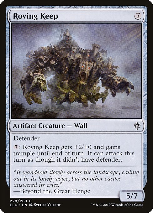Roving Keep - Throne of Eldraine Common Card