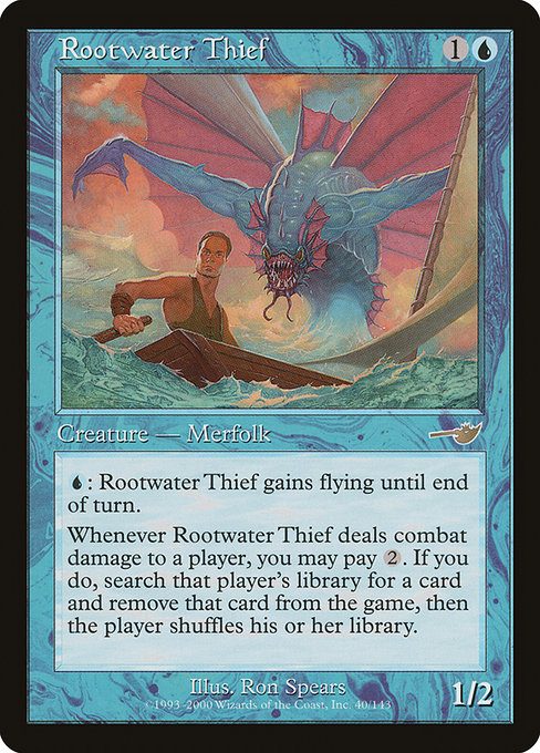 Rootwater Thief - Nemesis Rare Card