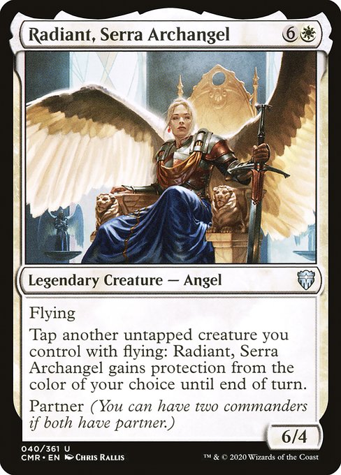 Radiant, Serra Archangel - Commander Legends Uncommon Card