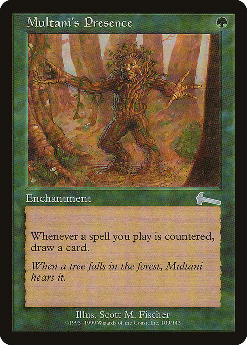 Multani's Presence - Urza's Legacy Uncommon Card