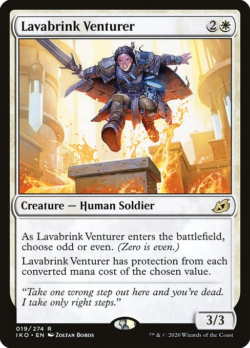 Lavabrink Venturer - Ikoria: Lair of Behemoths Rare Card